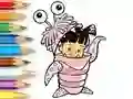 Joc Coloring Book: Monster Costume Girl en línia
