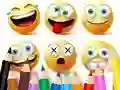 Joc Coloring Book: Funny Emoji en línia