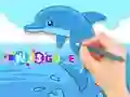 Joc Coloring Book: Cute Dolphin en línia