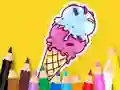 Joc Coloring Book: Cool Ice Cream en línia