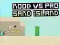 Joc Noob vs Pro Sand Island en línia