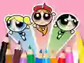 Joc Coloring Book: The Powerpuff Girls en línia