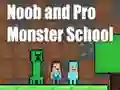 Joc Noob and Pro Monster School en línia