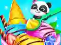 Joc Baby Panda Ice Cream Truck en línia
