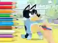 Joc Coloring Book: Bluey And Bingo en línia