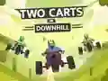 Joc Two Carts Downhill en línia