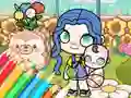 Joc Coloring Book: Avatar World Babycare en línia