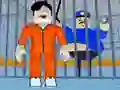 Joc Obby: Escape from Barry Prison en línia