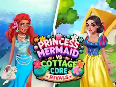 Joc Princess Cottage Core vs Mermaid Core Rivals en línia