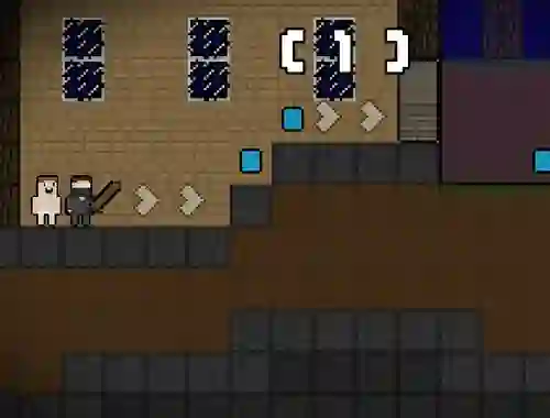Joc Baby Noob Vs Heroman 2 Player en línia