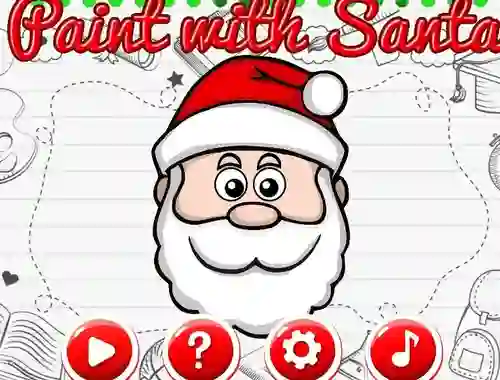Joc Paint With Santa en línia