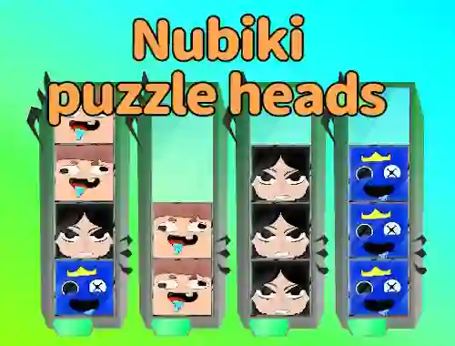 Joc Nubiki Puzzle Heads en línia