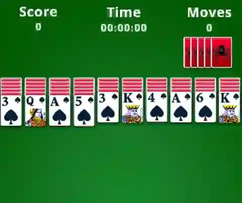 Joc Spider Solitaire en línia