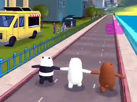 Joc We Bare Bears Bear Parkour en línia