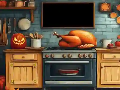 Joc Thanksgiving Cage Break en línia