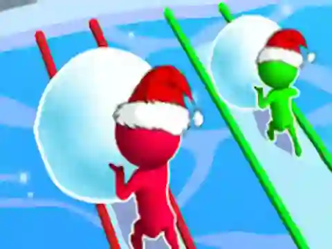 Joc Snow Race: Christmas Runner en línia