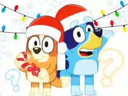 Joc Kids Quiz: Bluey Christmas Quiz en línia