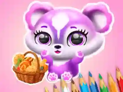 Joc Coloring Book: Fluffy Picnic en línia