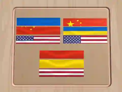 Joc Flag Puzzle Jam: Collect Flags en línia