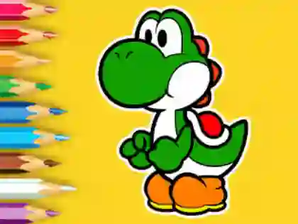 Joc Coloring Book: Yoshi Fishing Day en línia