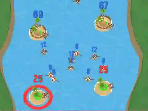 Joc Battle For The Islands en línia
