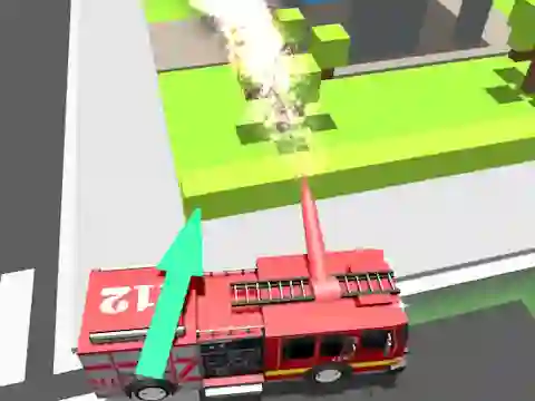 Joc Fire Truck Rescue Driving en línia