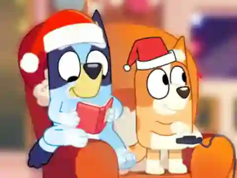 Joc Jigsaw Puzzle: Bluey Christmas Party en línia