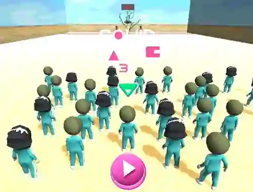 Joc Squid Game Race 3d en línia