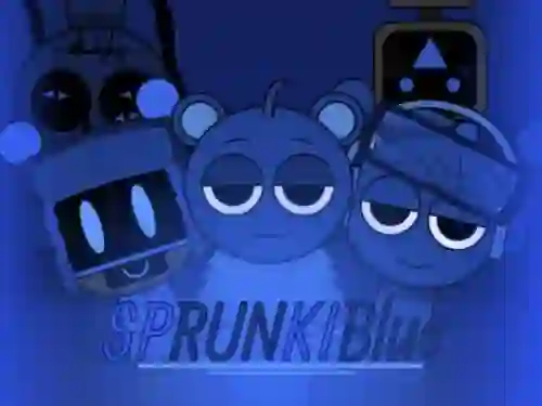 Joc Sprunki Blue Mod en línia