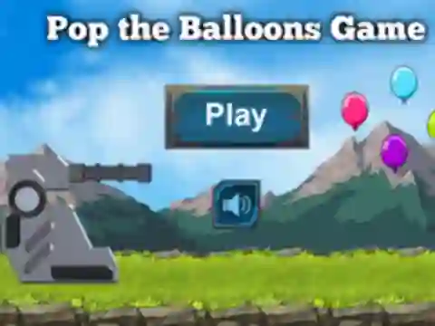 Joc Pop The Balloons Game en línia