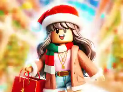 Joc Jigsaw Puzzle: Roblox Christmas Mall en línia