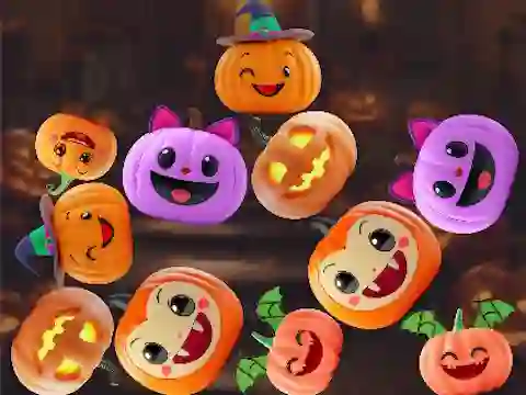 Joc Merge Connect Pumpkins: Halloween! en línia