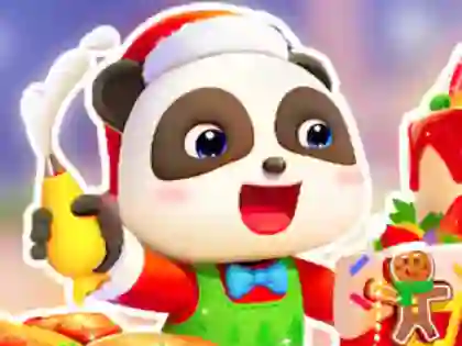 Joc Jigsaw Puzzle: Baby Panda Christmas Chef en línia