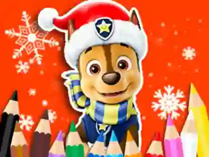 Joc Coloring Book: PAW Patrol Christmas en línia