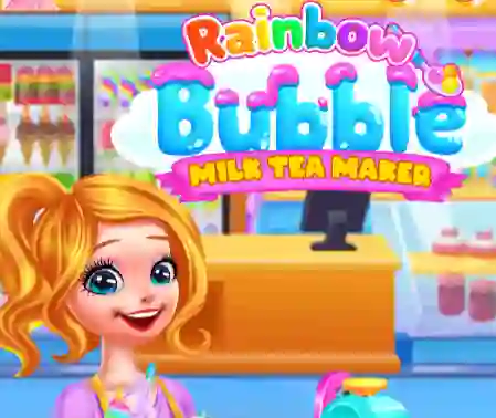 Joc Rainbow Bubble Milk Tea Maker en línia