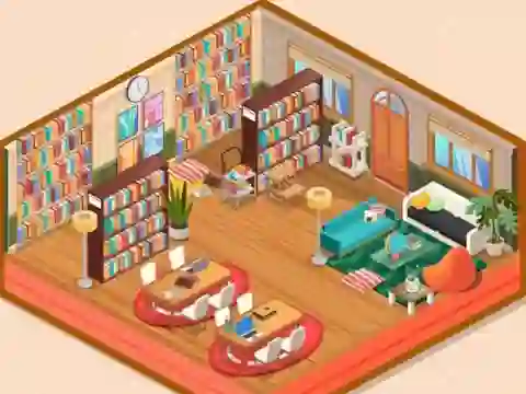 Joc Decor: My Library en línia