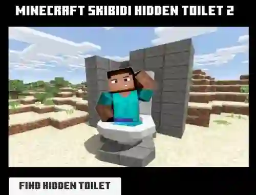 Joc Minicraft Skibidi Hidden Toilet 2 en línia