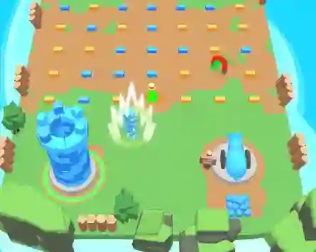Joc Tower Clash: Collect Bricks en línia