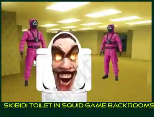 Joc Skibidi Toilet in Squid Game Backrooms en línia