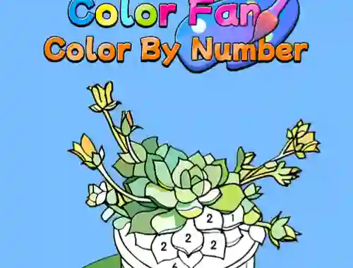 Joc Color Fan Color By Number en línia