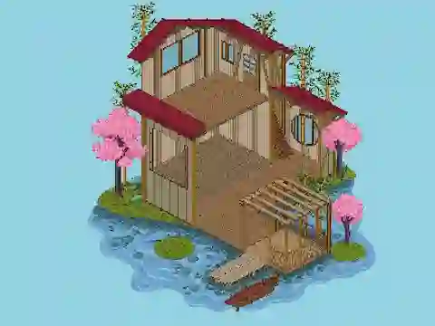 Joc Pixel House en línia