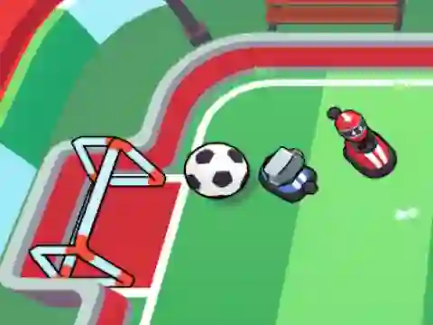 Joc Bumper Cars Soccer en línia