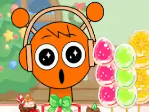 Joc Sprunki Mukbang Candy Fruit en línia