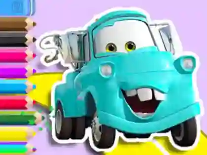 Joc Coloring Book: Mater Cars en línia