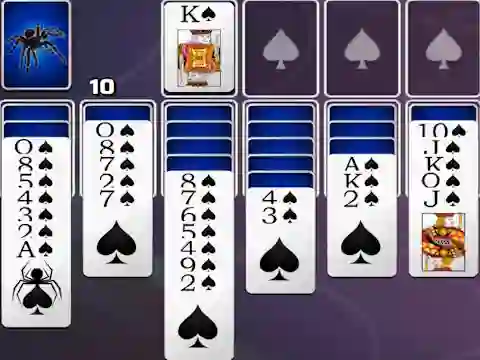 Joc Spades Spider Solitaire en línia
