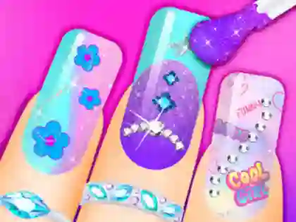 Joc Coloring Book: Nail Art en línia