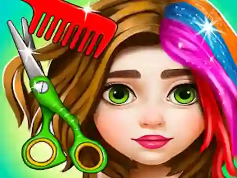 Joc Hair Salon & Dress Up Girl en línia