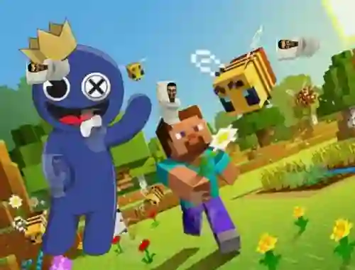 Joc Rainbow Friends Minecraft Hidden Skibidi en línia