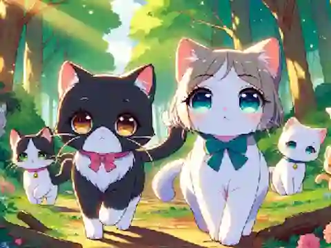 Joc Adventure of Kittens en línia