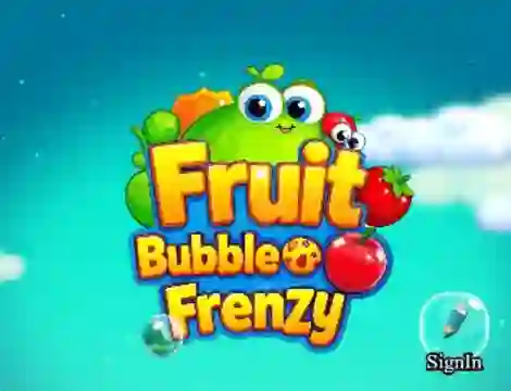 Joc Fruit Bubble Frenzy en línia